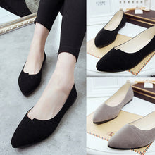 Load image into Gallery viewer, Women Flats Ladies Soft Slip-On Casual Boat Shoes